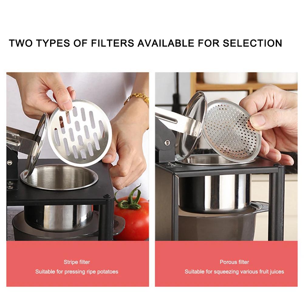 304 Stainless Steel Citrus Press Manual Juicer Hand Press Lemon Squeezer for Lemons Orange Grapfruit for Kitchen Bar Restaurant