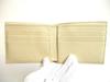 Authentic DOLCE & GABBANA Beige Leather Bifold Bill Wallet Purse #a560  Open Box