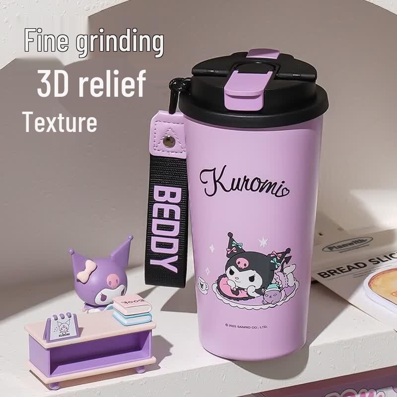 BEDDYBEAR Kuromi Starry Night Dual-Drink Coffee Cup