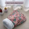 Cozy Winter Cat Bed: Semi-Closed Sleep Nest & Blanket Mat
