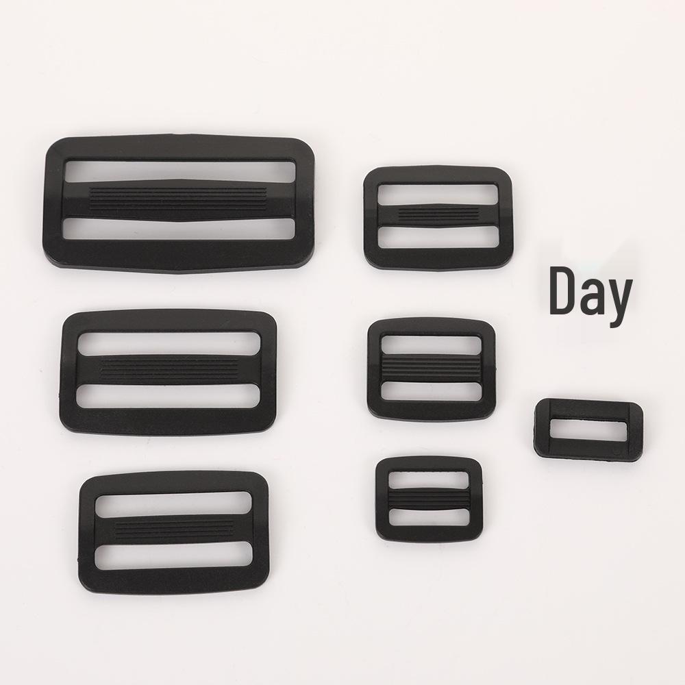 Пластиковые пряжки-регуляторы и быстросъемные пряжки для рюкзаков и школьных сумок 1 cm