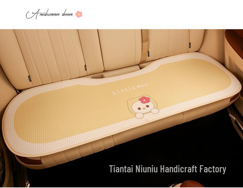 Cartoon Bee All-Season Car Seat Cushion for BYD Seagull, Seal, Qin L, Destroyer 05