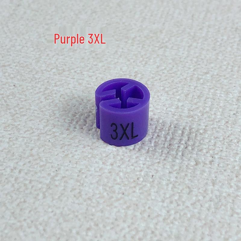 Double-Sided Round Clothing Size Marker Clip for Adult & Children Hangers