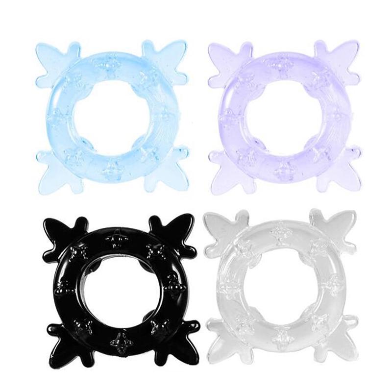 5pcs Delay Penis Rings Cock Rings Set Male Adult Products Sex Toys Dildos Extend Enhance Orgasm Cock-ring Sexy Tool for