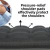 Andningsbar Utomhus Axelskydd Anti-gnidning Klättring Axelskydd Axelremsskydd Resa