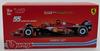 Kyosho BURAGO Ferrari Miami GP 2024 55 Sainz Driver Clear Fully Assembled Model 1/43 SF-24 No. C. Jr. Included, Case, (18-36843SMIA)