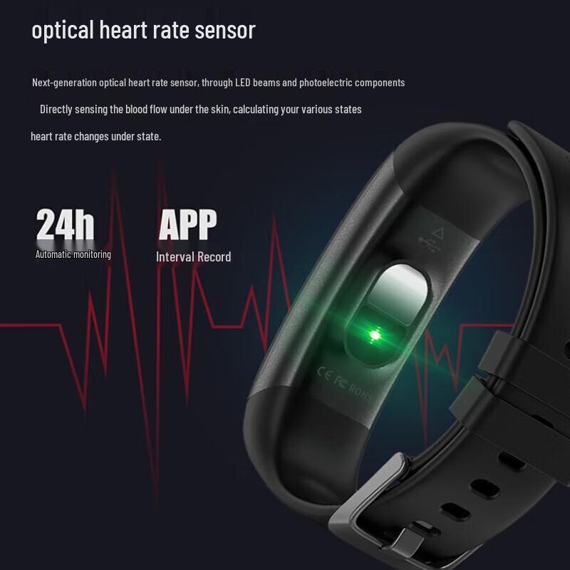 Smart Fitness Tracker with Temperature Monitor
