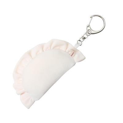 AS KNOW AS Plus (ASKNOW AS PLUS) ZY8615 OISHI Key Charm, Gyoza (Dumpling) F, Japanese Food Plush Toy, Cute Gift, Gyoza, Ivory