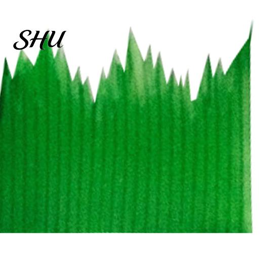 Decoration Leaf 1 Box Sushi Grass DIY Plastic Food Ornament Realistic Appearance Seafood Fillet Decor Faux Green for Restaurant