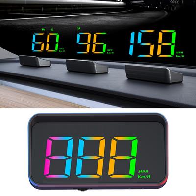 Und Play Car HUD GPS-Anzeige mit großer Schrift für Tag und Nacht