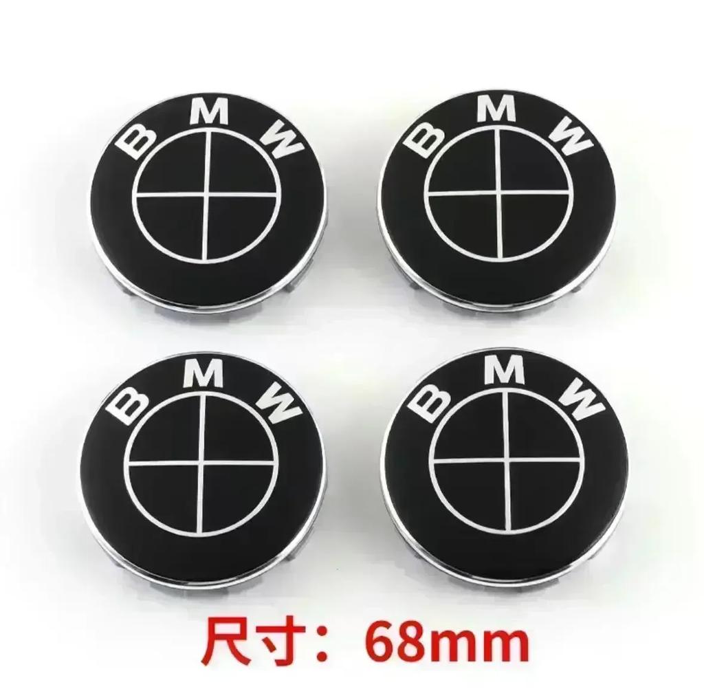 2025 Hot 4Pc 56mm 68mm BMW Emblem For BMW Wheel Hub Caps For BMW 3 Series 5 Series E60 E90 F10 F30 E46 E39 X5 E53 E70 E38 Z4 Acc