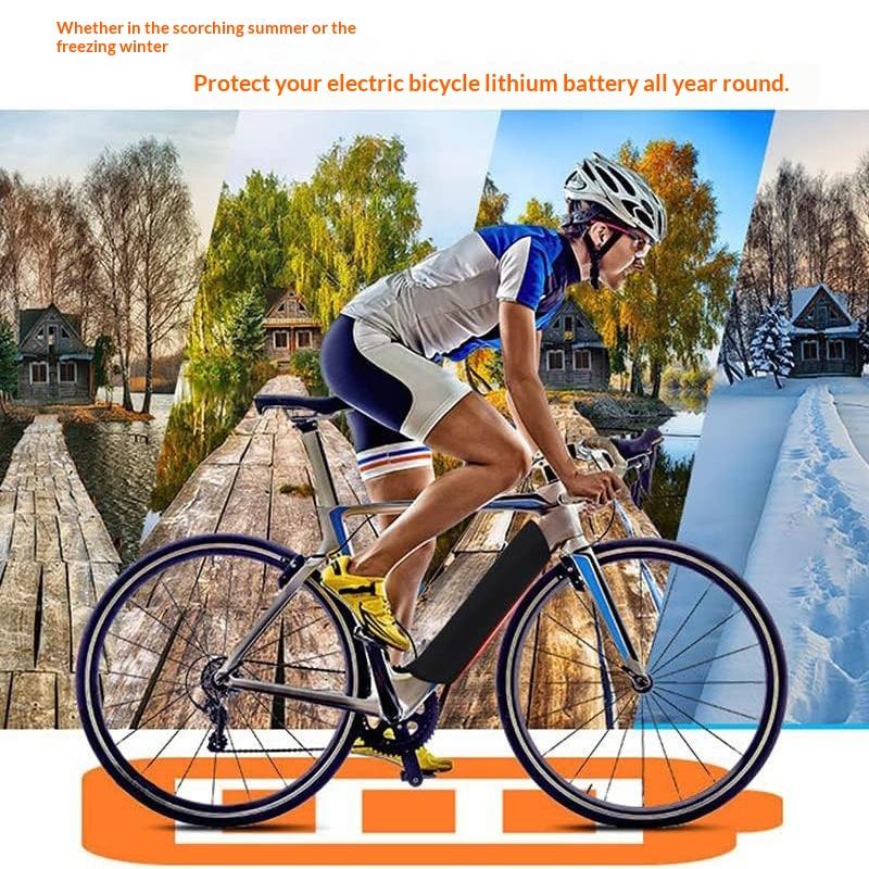 Waterproof Ebike  Battery Protector Cold Resistant Insulation Cover for Electric Bicycle Battery Frame Winter Use