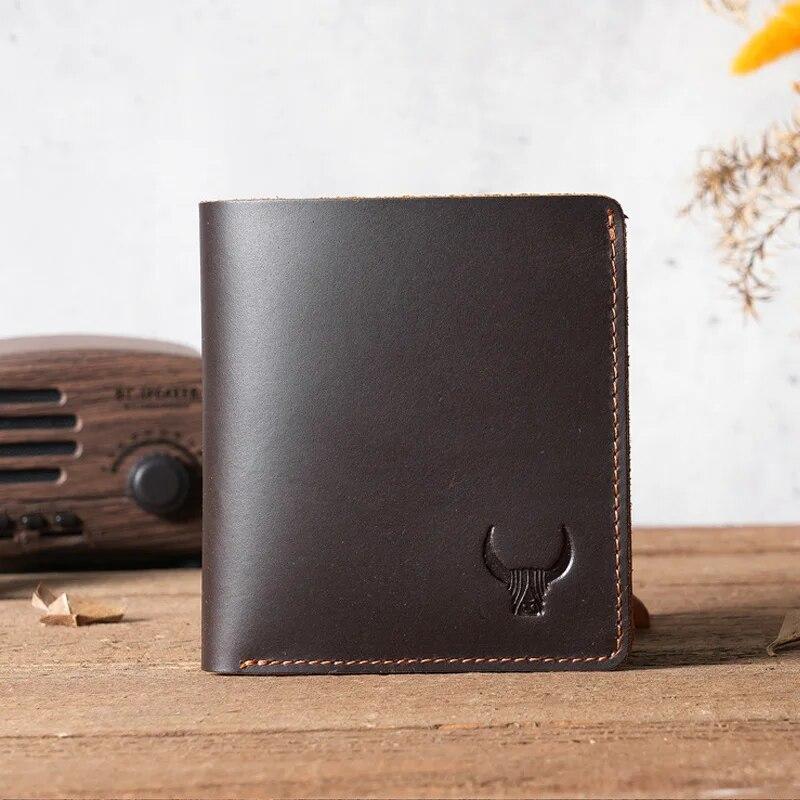 

Кошелек из натуральной кожи ручной работы с карманом для монет для мужчин, кошелек из натуральной кожи, лучший мужской кошелек из натуральной кожи дубильная кора