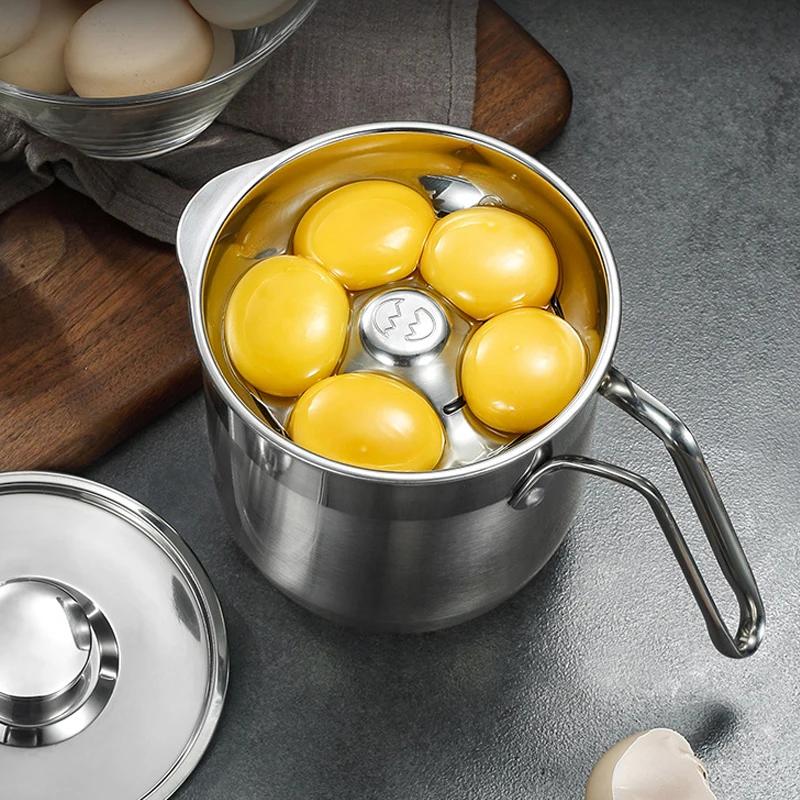 Oddělovač vaječných bílků Pomocný doplněk dětské výživy Miska na filtraci bílkovin vaječného žloutku Domácí sada na oddělování vajec z nerezové oceli 304