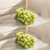 Clear Fridge Organizer, Refrigerator Organizer Bins with Handle, Freezer, Kitchen Cabinet, Pantry Organization, Fridge Organizer