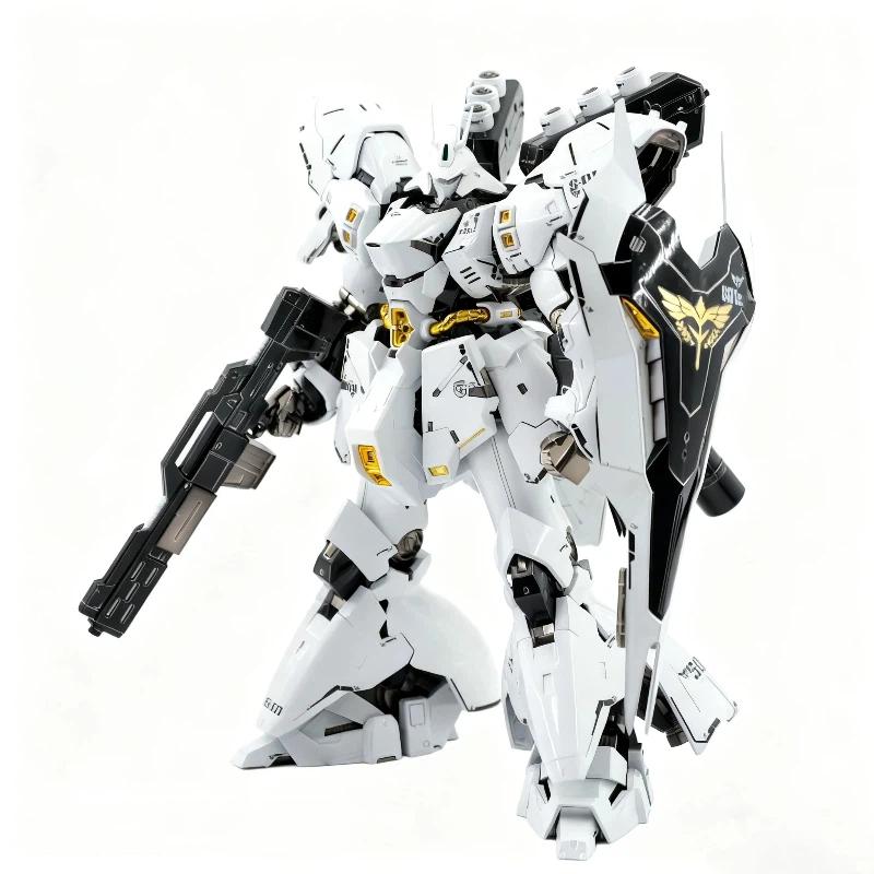 

RG 1/144 White Sazabi Assembly Model Kit Action Figures Doll Desktop Ornament Plastic Toys Model Mecha Figure Boy Surprise Gifts