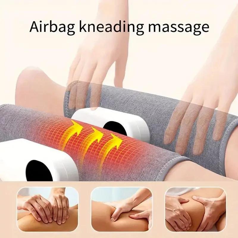 Electric Leg Massager Charging Calf Air Compression Massager with Three Massage Modes Thigh And Knee 360° All-Round Packag