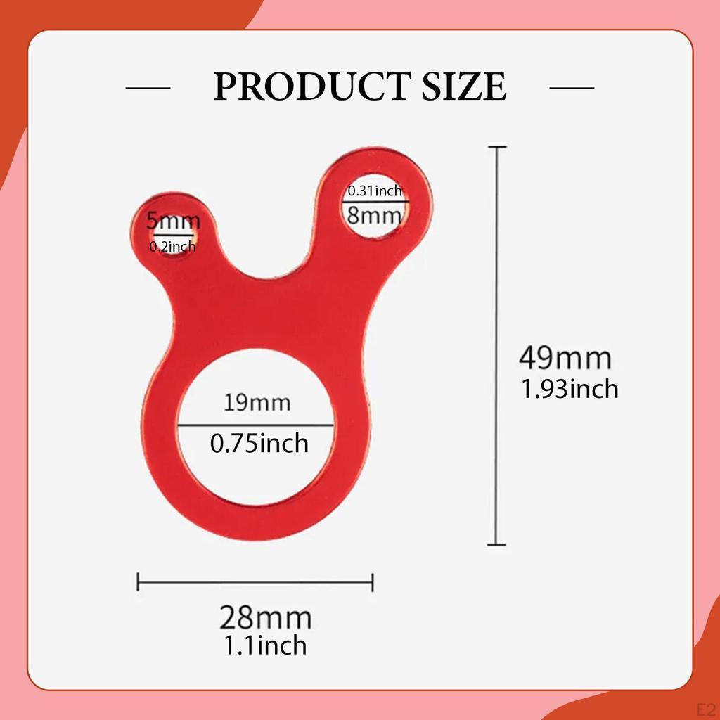 10Pc guyline Tensioners Tent Rope Tightener Hiking Wind Buckle Cord Adjusters for Utility RopeS