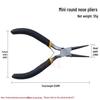Handmade Mini Jewelry Pliers: Needle-Nose, Round-Nose, Bent-Nose, Angled-Nose, and Wire Cutters