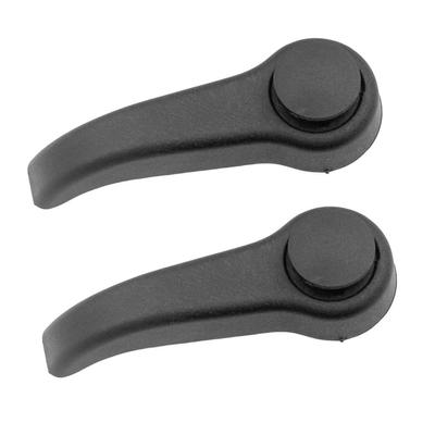 Palanca de ajuste de asiento para Renault Clio 2, Twingo 1-Negro-2 uds.
