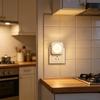 EU Standard Stepless Dimming Sensor Plug-In Night Light with Wake-Up and Feeding Modes