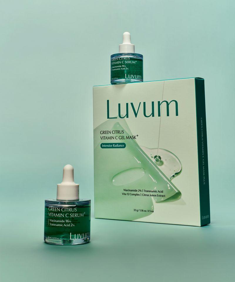 Green Citrus Vitamin C Gel Mask Plus (5 Sheets) · Serum Plus 30ml