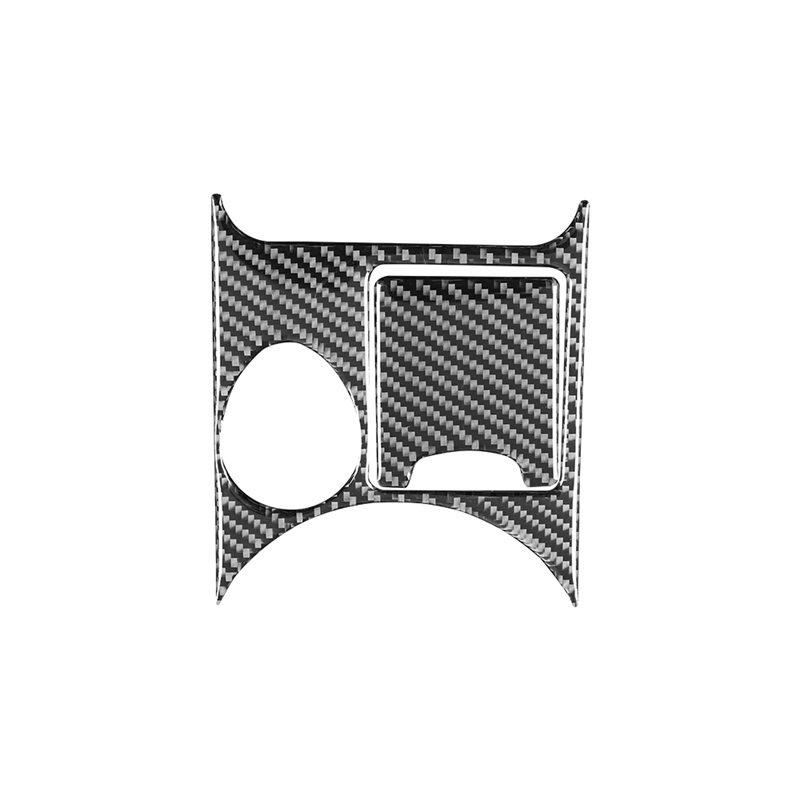 For LEXUS IS 1999-2005 Carbon Fiber Car Accessories Center Console Ashtray Soot Box Panel Trim Cover Interior Decoration Sticker