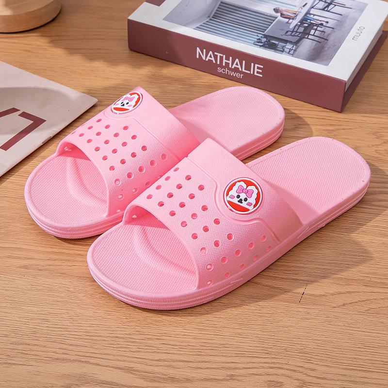 

Universal Outdoor PVC Sandals - Simple, Casual, Single Strap Slippers for Daily Home Use 36 розовый