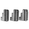 K11-125 3 PCs External Jaw Chuck High Strength   Life Life Jaw Compact Practical Design for Mechanical Work