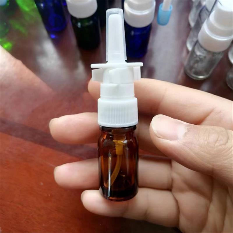 Nasal Spray & Saline Bottle Set: Small Refillable Bottles for Nasal, Throat, and Oral Use, Ideal for Disinfection.