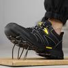 high-quality Work Safety Shoes Anti smashing anti piercing Indestructible shoes Work Boots Steel toe shoes Security Men Boots