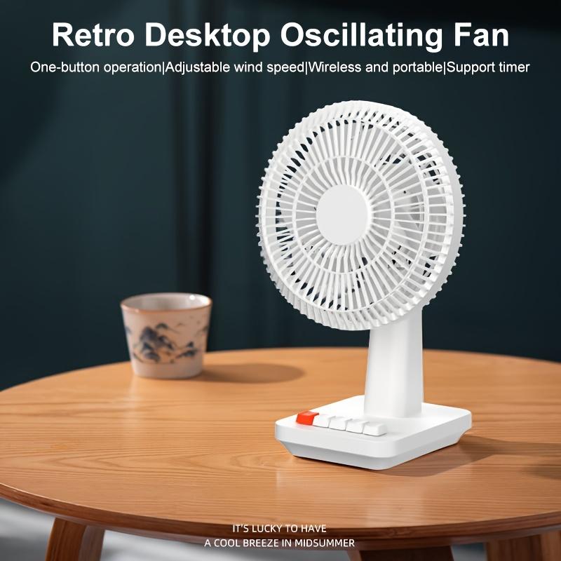 Intelligent Portable Fan,supports Automatic Shaking,can Be Timed,no Need To Worry about Catching A Cold When Sleeping At Night,multiple Wind Speeds