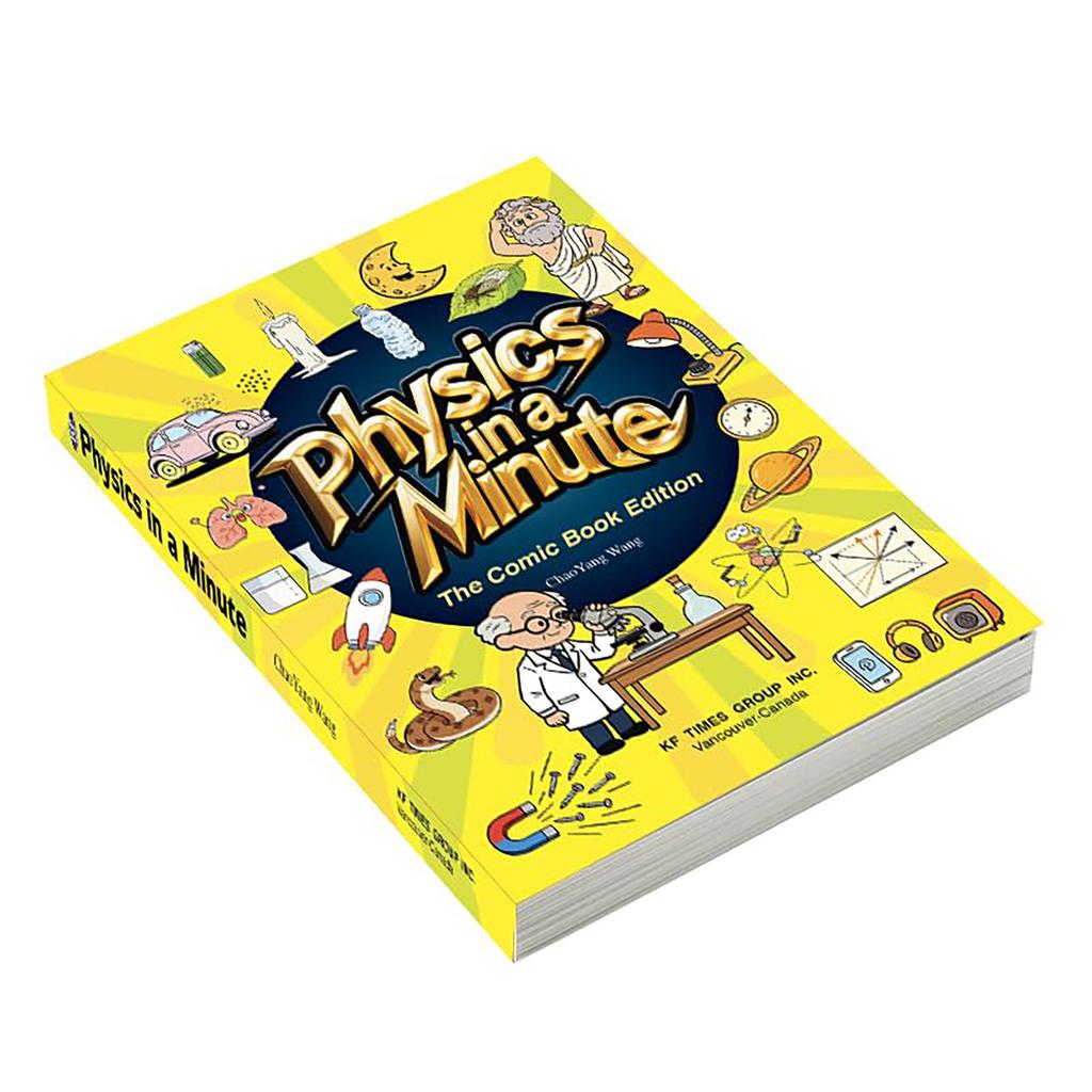 Physics in A Minute The Comic Book Edition Fun Educational Physics Book for Kids Age 8-12 Science Comics Physics Books