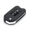 KEYYOU 1PCS Car Key Shell Case For Honda Civic City Accord CR-V HR-V Jazz Vezel FR-V Flip Folding Key Housing Cover
