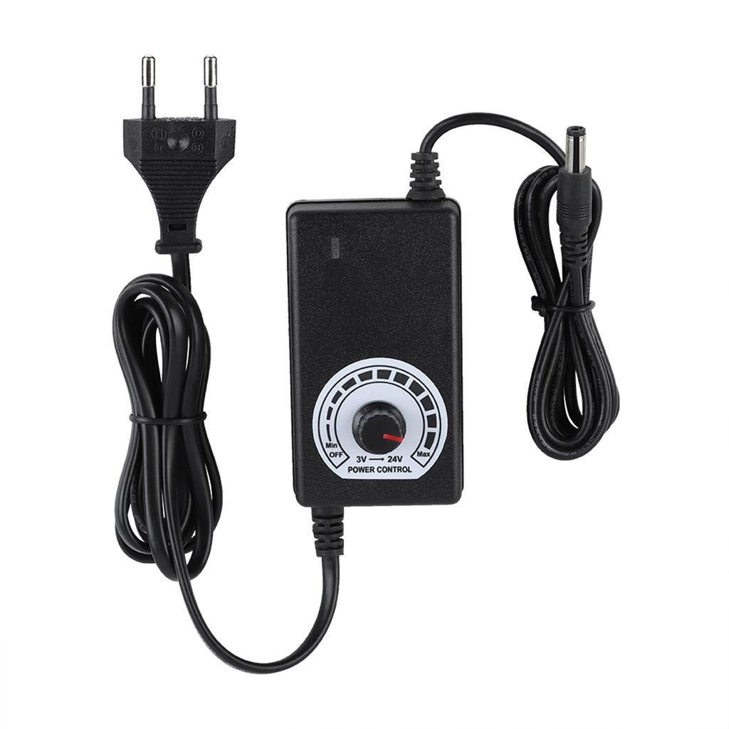 24W 3 24V Power Supply Charger Adapter with LED Display Voltage Regulation