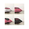 4 Pieces Valentine's Day Concept Double Sided Printed Cushion Cover Set