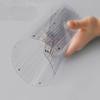 Measuring Supplies Transparent Drafting Grid Cutting Mats Ruler Board Drawing Clipboard Writing Pad