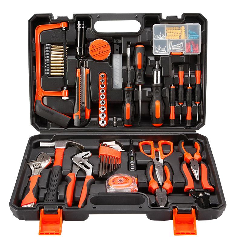 Hardware Tool Set Household Manual Woodworking Toolbox Power Tool Gift Repair Combination Set