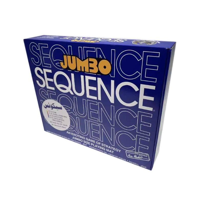 Family Friendly Sequence Board Game Card Maze Fancy Gomoku Strategy Games