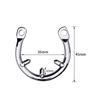 Anti-off Ring + Urinary Tube Stainless Steel CB Lock Chastity Lock Penis Cage Gay Adult Sex Toys Cock Ring Slave BDSM
