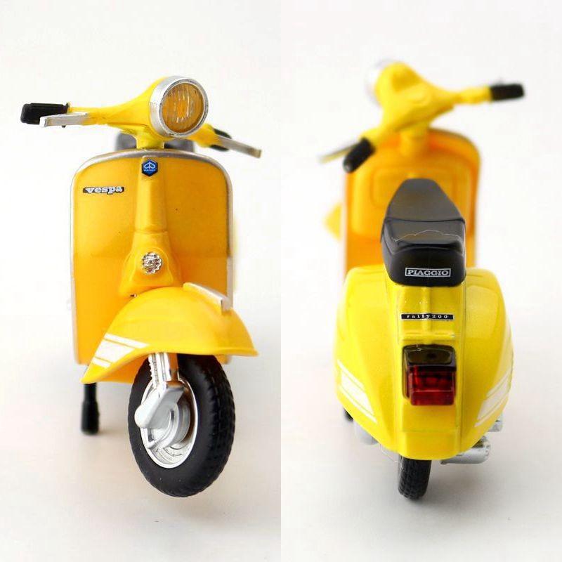 Alloy Scooter Electric Model Toy With Inertia Drive For Children And Use Gift