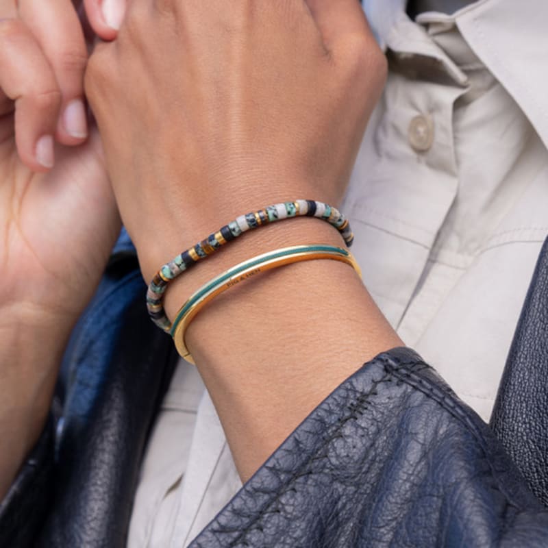 PIG & HEN (Women's) Maya Lu Bracelet - Patina Green X Gold