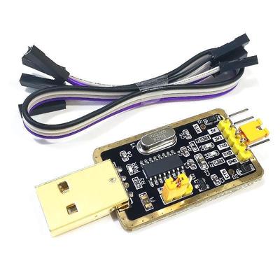 Tuhaojin CH340G USB-zu-TTL-Seriell-Port-Modul mit Upgrade-Flash für STC-Download