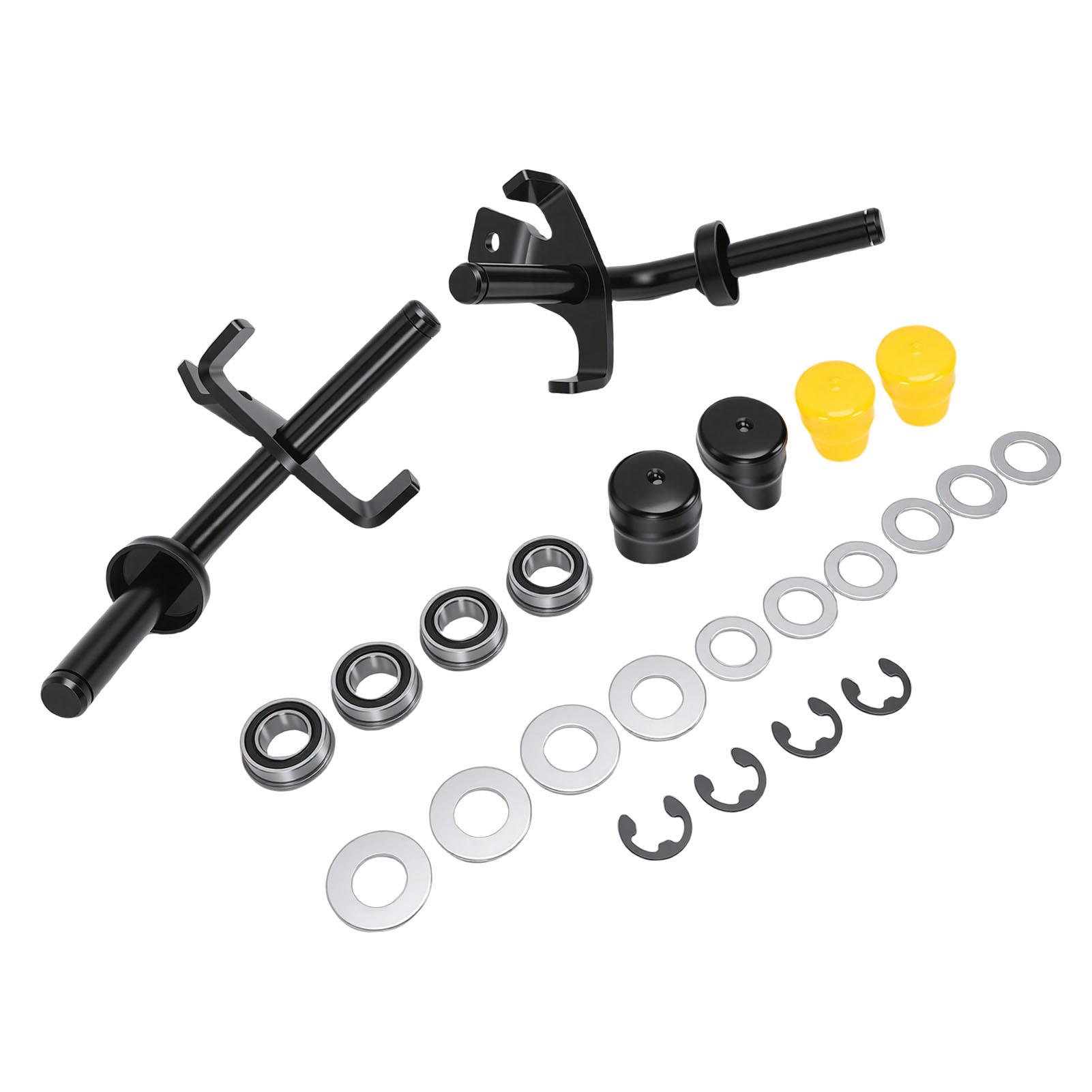 

Front Wheel Bushing to Bearing Conversion Kit with Axle Steering Spindles GY20047 Replacement for L100 L105 L107 L108