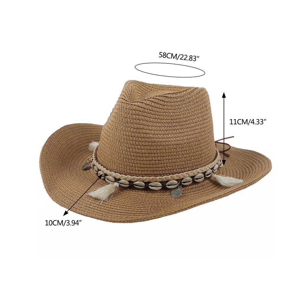 Vacation Fedora Beach for Sun Trilby Hat Womens Straw for Sun Hat Excellent Traveling and Vacation Accessory Easy to Car