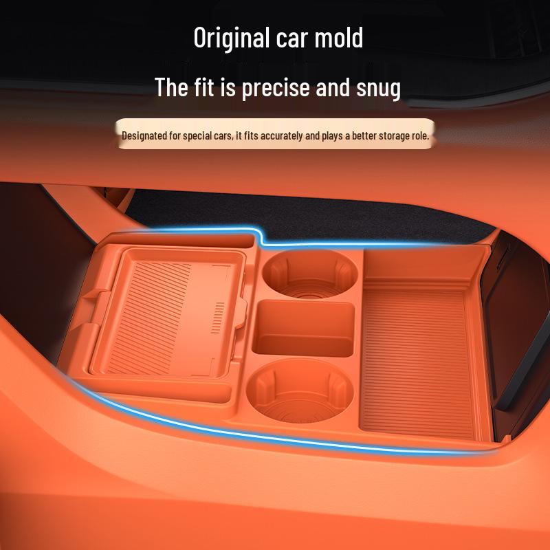 Waterproof Dustproof Car Storage Box for Galaxy M9 Center Console Compartment