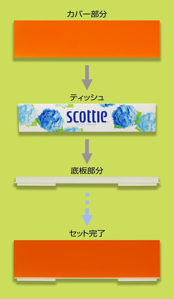 Tatsucraft tissue box case, available in orange or white. Stylish and cute, slim tissue cover for car use. Also available tissue box case, tissue