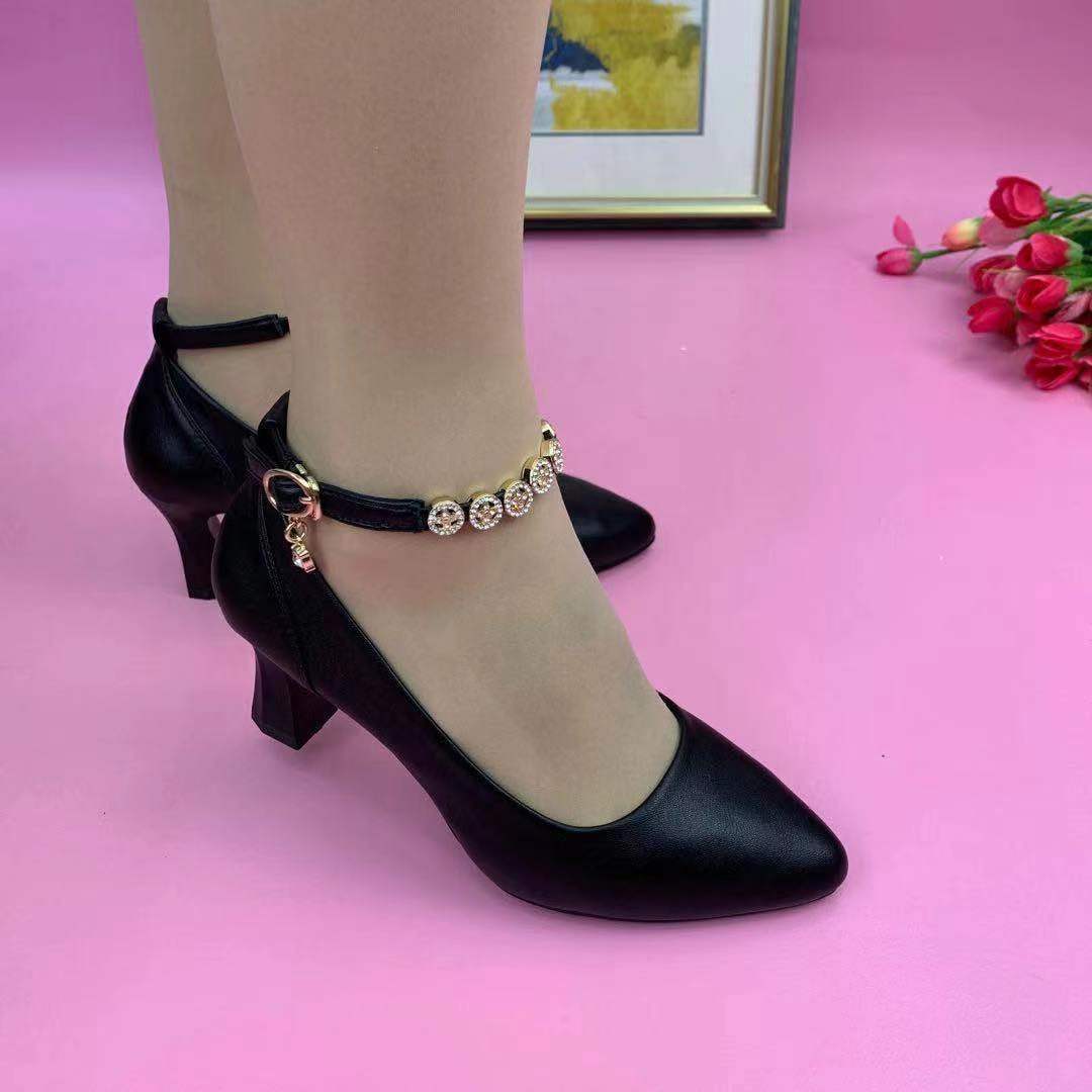 

Туфли из мягкой кожи. Женские туфли для мамы на высоком каблуке. Женские кожаные туфли из мягкой подошвы с мягкой подошвой. Удобные туфли на высоком каблуке. 36 чёрный