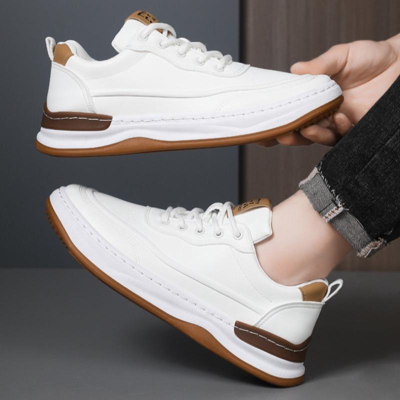 Buty Męskie Męskie Skórzane Casualowe Buty Modne Osobowość Męskie Trampki Rekreacyjne Outdoor Amortyzacja Jogging Buty Sportowe Plus