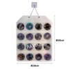 PAVIKE Pin Badge Storage File Pin Badge Storage Wall Pin Badge Pin Badge Protects Pin Scratch Fits Pins Up To with Hook Wall-Mounted (16 Pockets) -